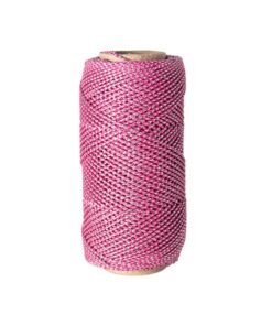 Cordão Lurex Trançado Misto com Poliester